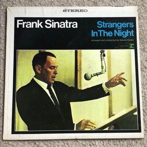 Vintage Frank Sinatra Strangers in the Night Vinyl